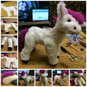 Unicorn in the making collage Unicorn in the making collage