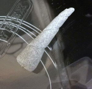 unicorn horn - freshly baked unicorn horn - freshly baked