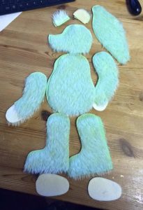 Gertie cut out Gertie cut out