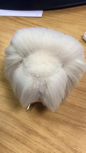 Persephone - head stuffed and trimmed