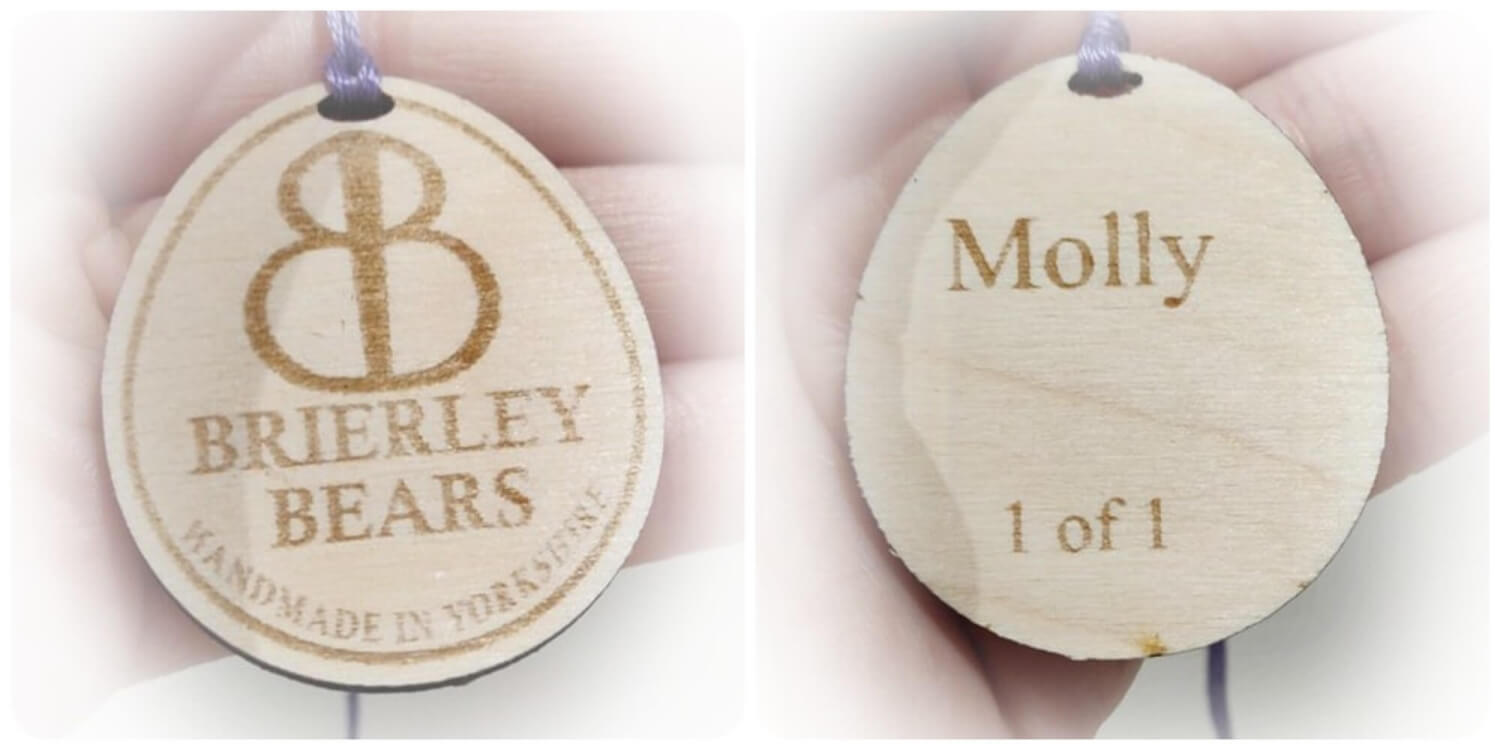 Brierely-Bears-hang-tags Brierley Bears - Wooden laser cut hang tags for handmade bears
