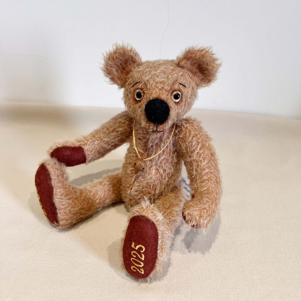 Brighteyes - ooak handmade mohair bear - gift for her